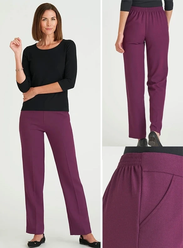 Pantalon classique en pure laine