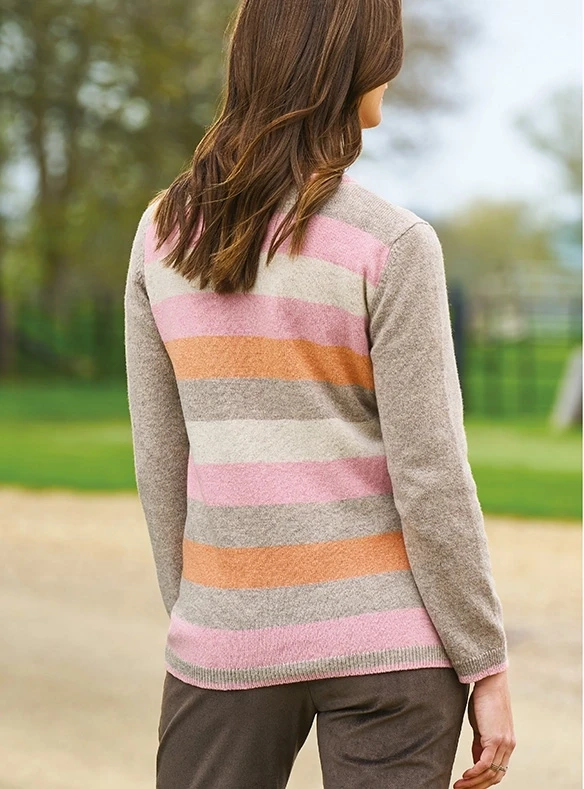 Cardigan douillet en laine d’agneau