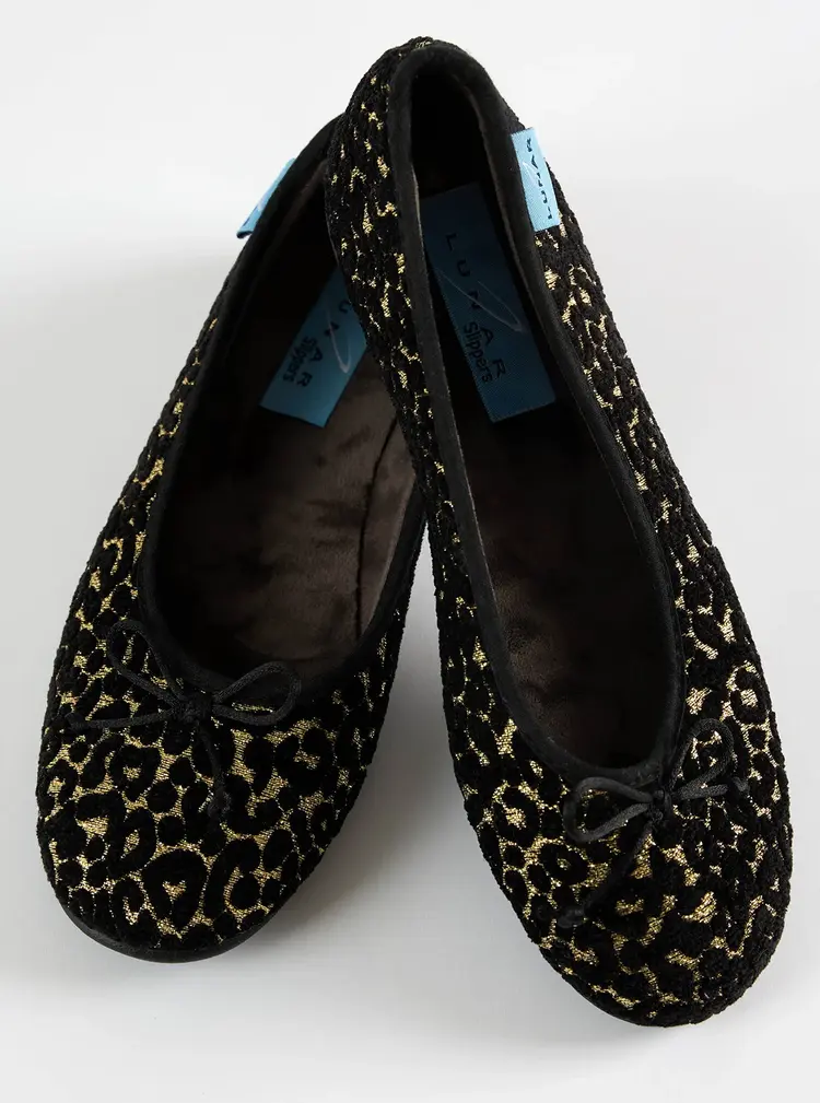 Ballerines en velours