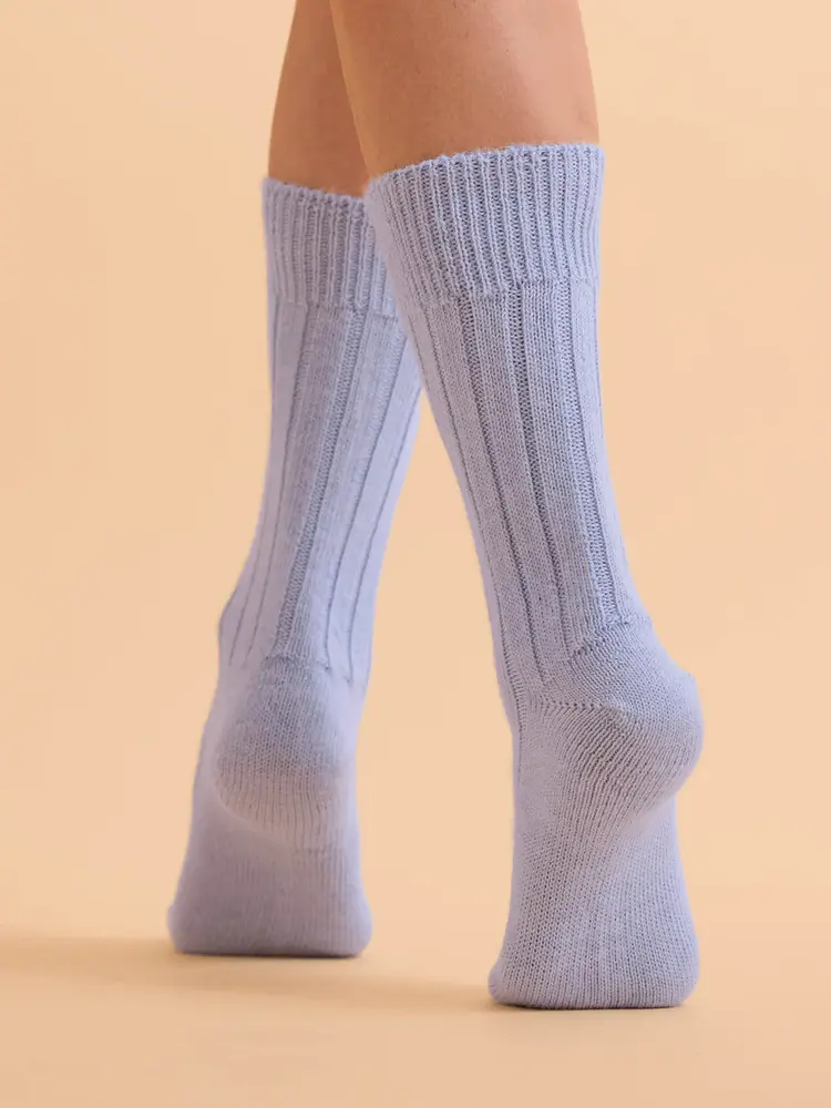 Chaussettes d’intérieur en alpaga doux