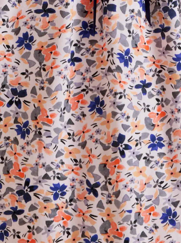 Chemise de nuit en jersey à manches courtes