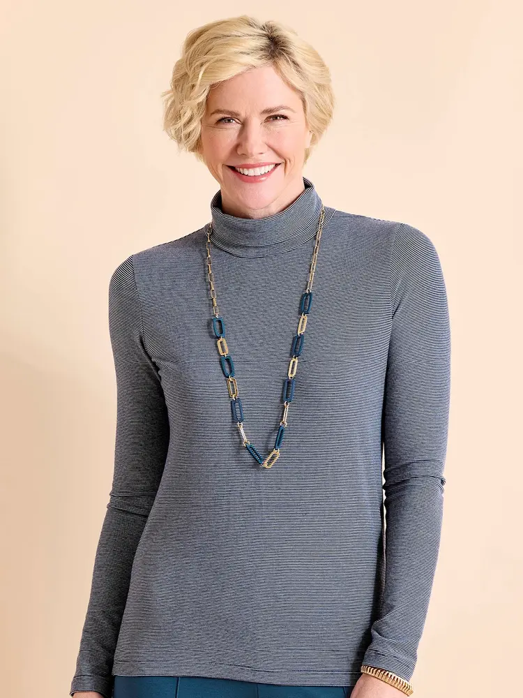 Col roulé extra doux en coton mélangé
