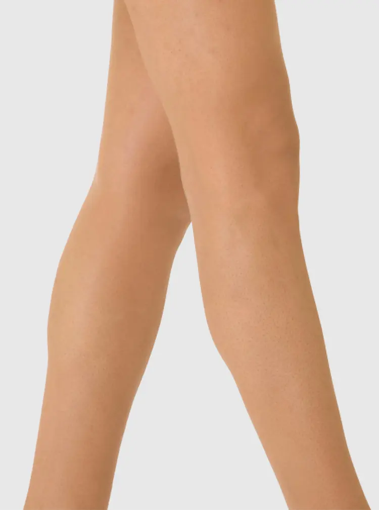 Collants 15 den. satinés sans coutures