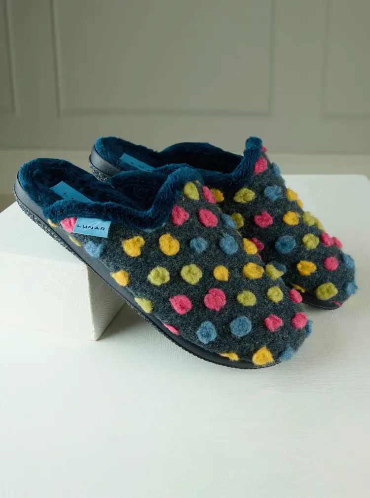 Mules à pois
