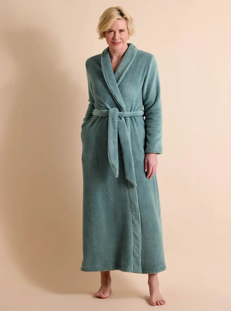 Peignoir douillet en polaire