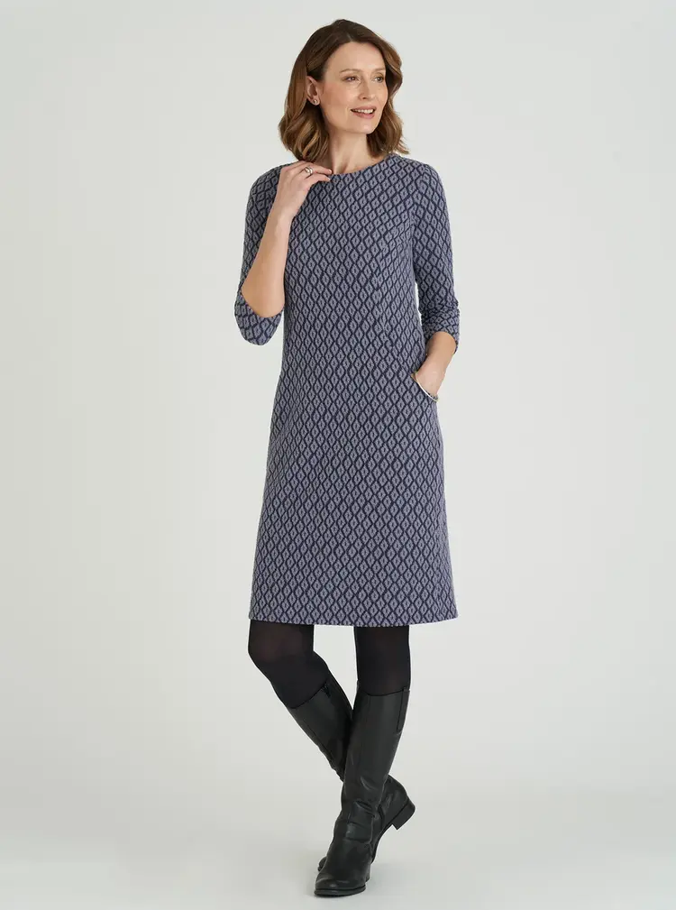 Robe jacquard texturée Ponte di Roma